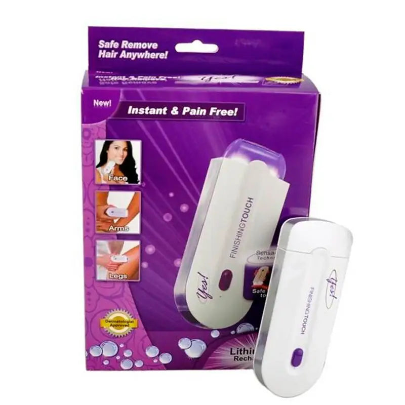 Finishing Touch Hair Epilator – Pain-Free Hair Removal, Anytime, Anywhere!