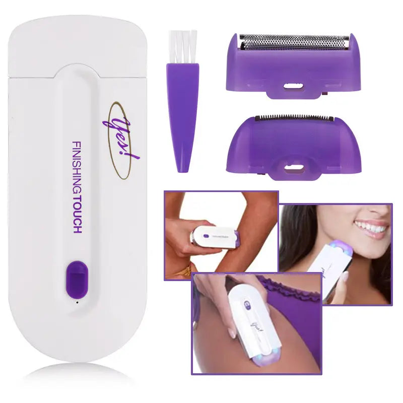 Finishing Touch Hair Epilator – Pain-Free Hair Removal, Anytime, Anywhere!